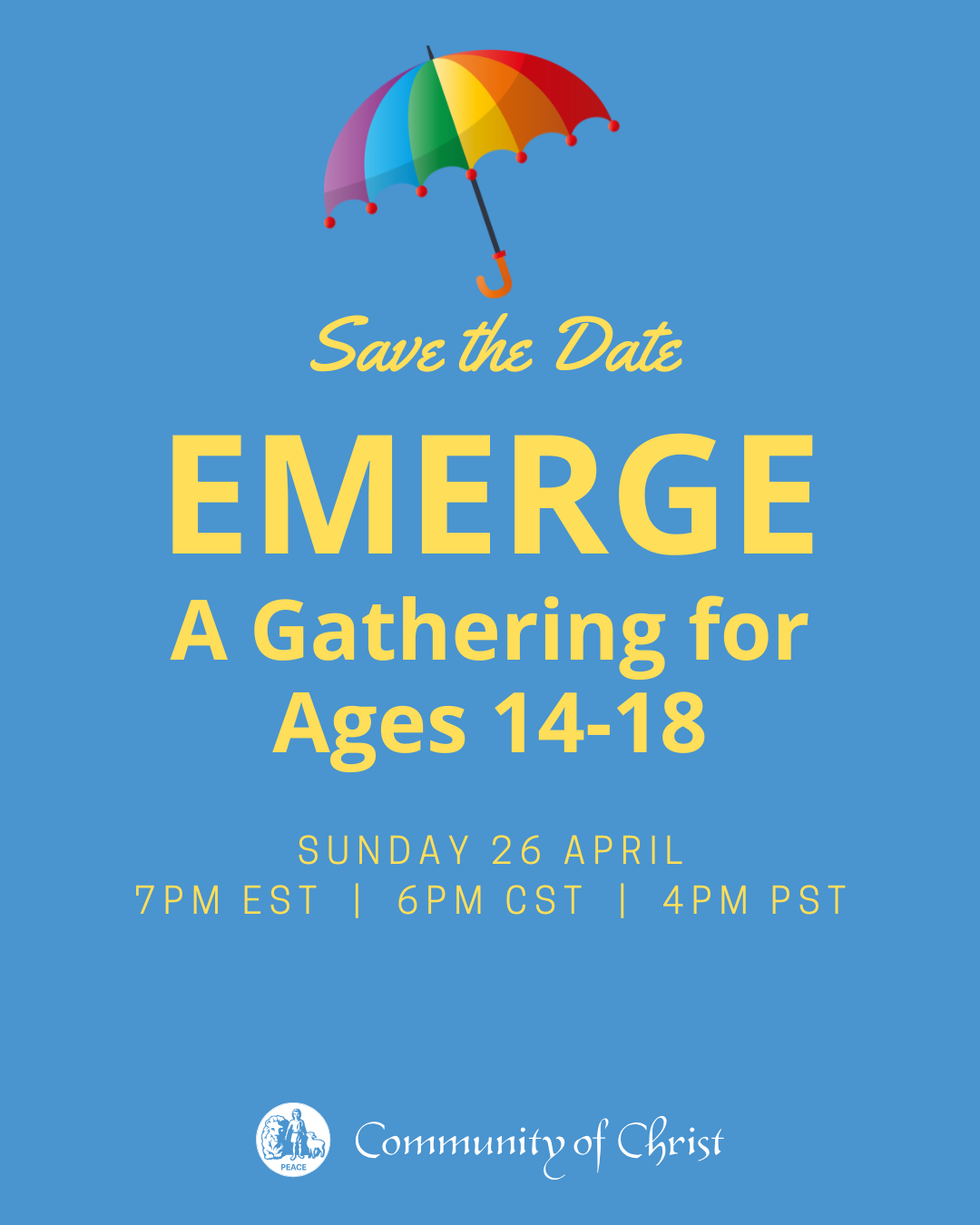 April EMERGE Youth Gathering